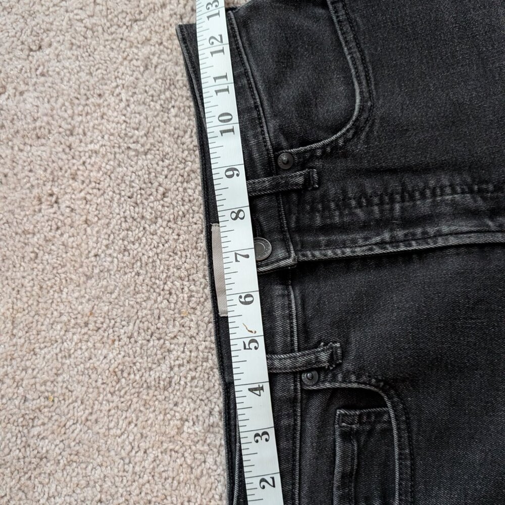 Everlane High Rise Skinny Washed Black Jeans size 27 - Picture 5 of 12